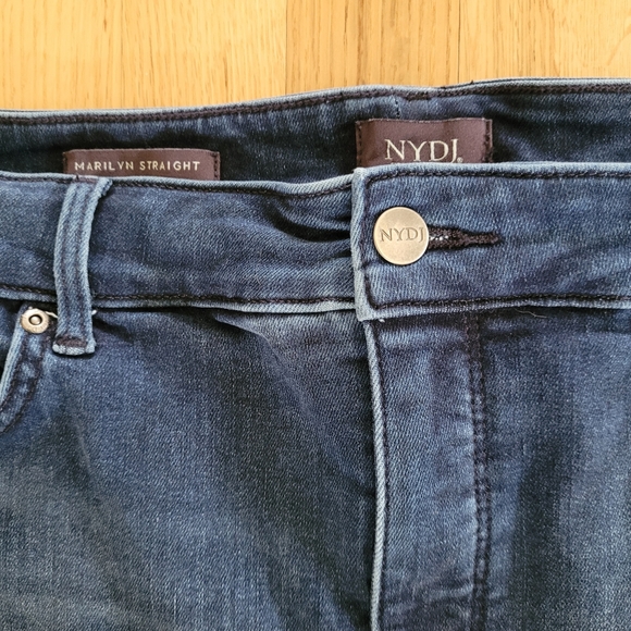 NYDJ Marilyn Straight Jeans Plus Size 18 - Picture 7 of 16